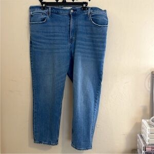 🦋(4/$40) Abercrombie the mom high rise size 18S/34S